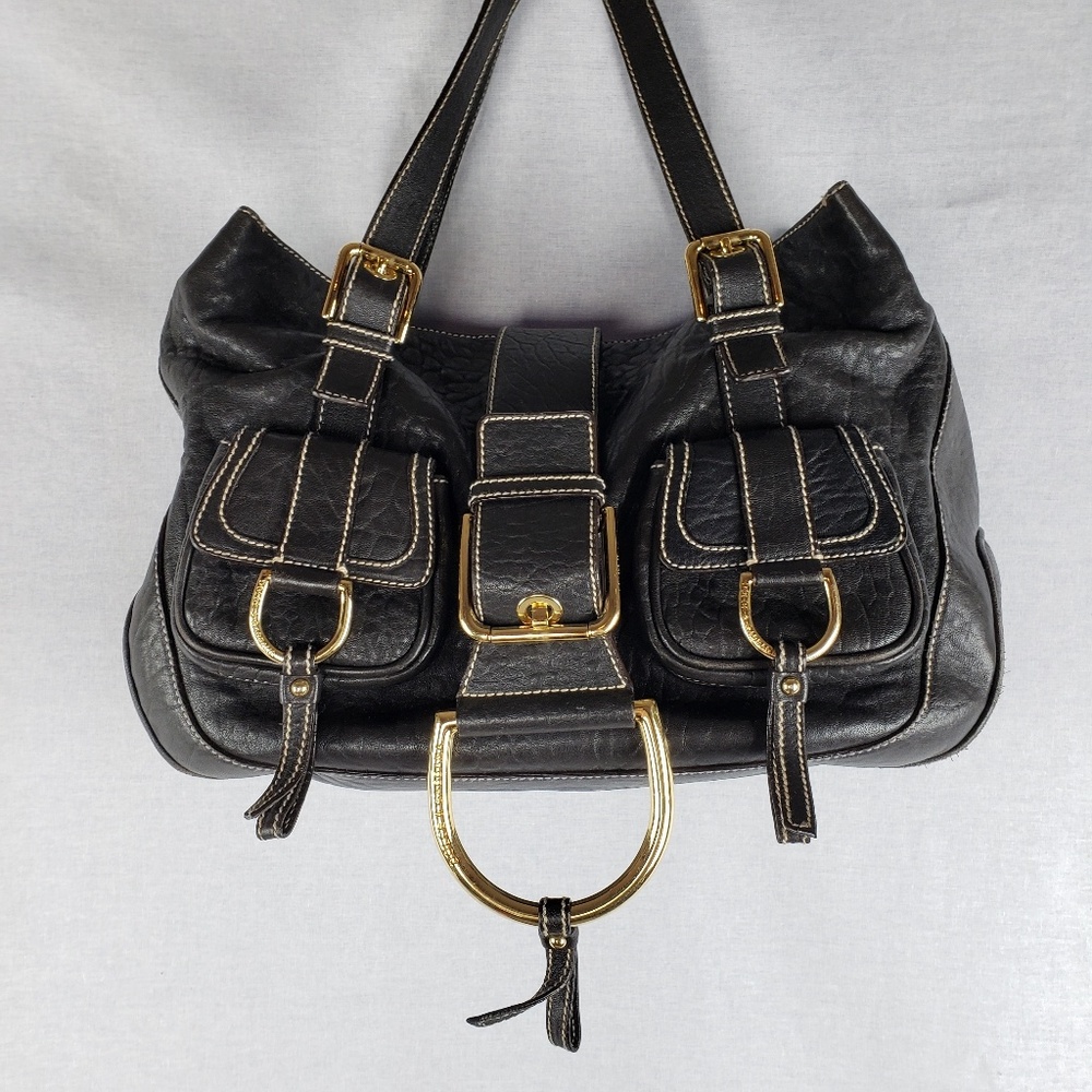 Dolce & Gabbana  Thick, Blk leather Sachel - Picture 2 of 8